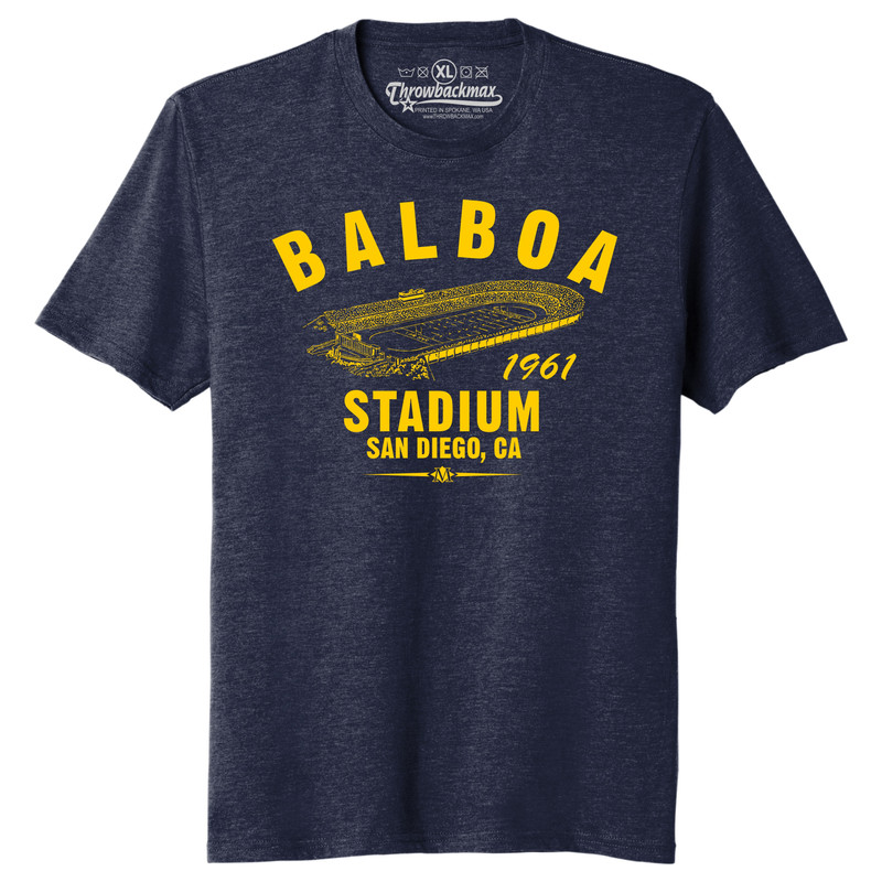 Balboa Stadium 1961 Classic Cut Football Tee